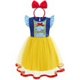 thumbnail image 1 of Frozen Anna Elsa Princess Dress For Girls Snow White Jasmine Ariel Summer Casual Dress Niños Fiesta de cumpleaños Prom Vestidos CostumeTag 140 (7-8T) Gao Jinjia LED, 1 of 2