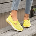 thumbnail image 2 of Ludearly Women's Orthopedic Walking Shoes - Lightweight, Loose Fit, Breathable, Mesh-Comfortable, Soft Soled, Wide & Bulky Sneakers, 2 of 9