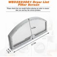 thumbnail image 4 of Dryer Lint Filter For Ge Gtd42Easj1Ww Gtd42Easj2Ww Gtd42Gasj1Ww Gtd42Gasj2Ww, 4 of 6