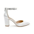 thumbnail image 3 of Jewel Badgley Mischka Tinsley Pointed Toe Block Heel Pumps, 3 of 7