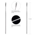 thumbnail image 3 of 2Pcs Stainless Steel Ear Pick Curette Ear Wax Remover Spiral, 3 of 4