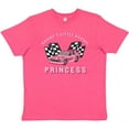 thumbnail image 3 of Inktastic Mommy's Racing Princess Pink Race Car Youth T-Shirt, 3 of 5