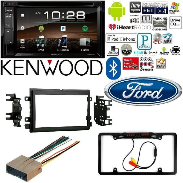 20042016 Ford F250/350/450/550 Kenwood DDX25BT 6.2" 2Din InDash DVD Monitor Bluetooth