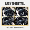 thumbnail image 3 of Car Steering Wheel Protective Cover Auto Spare Parts Cars Non-slip Silicone Purple, 3 of 3