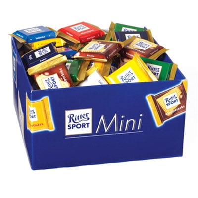 Ritter Sport Mini Chocolate Squares: 84 Count