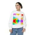 thumbnail image 5 of Soluvd Tiedye Unisex, Women's, Men's Garment-Dyed Sweatshirt, 5 of 8
