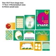 thumbnail image 2 of Colored Scrapbooking Patterned Paper 50 Sheets - Scrapbook Journaling CardStock Paper for DIY Decor, 2 of 5