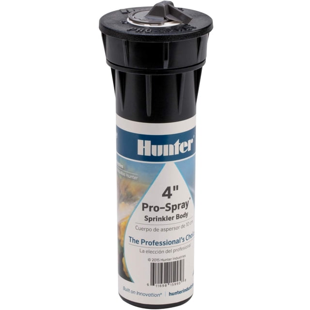 Cuerpo de rociador Hunter PROS-04 de 4 pulgadas para uso pesado, ½ NPT