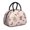 Butterfly and Rose, variant on Butterfly and Monarch Orange Pattern Insulated Lunch Bag,Leakproof Large Capacity Lunch Box for Work,Picnic or Travel,11.4 X 6.7 X 8.3 Inches
