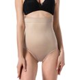 thumbnail image 3 of Women High Waist Seamless Body Shaper Briefs Firm Control Tummy Thong Shapewear Panties Girdle Waist Trainer Underwear, 3 of 5
