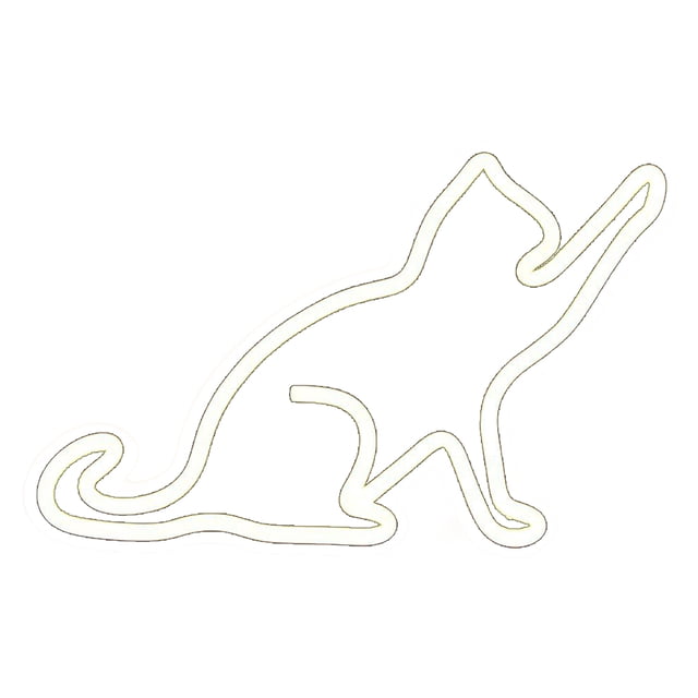 Cat Led Light Neon For Wall Decor Room Festival