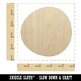 thumbnail image 2 of Chocolate Chip Cookie Wood Shape Unfinished Piece Cutout Craft DIY Projects - 4.70 Inch Size - 1/8 Inch Thick, 2 of 7