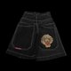 thumbnail image 1 of JNCO Pantalones cortos Y2K Hip Hop 2023 Harajuku gótico bolsillo pantalones vaqueros sueltos pantalones cortos hombres, 1 of 5