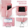 thumbnail image 2 of Water Bottle Bag 40 oz Crossbody Holder for Walking Hiking Carrier Purse with Adjustable Strap（oniy bag）, 2 of 5