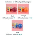 thumbnail image 5 of Cagogo under $5 3Pcs Maze Puzzle, Memory Sequential Maze PuzzleToy, 3D Magic Maze Ball, Brain Teaser Game, Stress Relief FidgetToy, Educational Learning Game forKidsAdults, 5 of 9