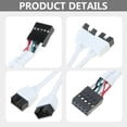 thumbnail image 5 of RYUJNDK USB 2.0 9Pin Splitter Cable 1 to 2 Extension with Shielding Boosts Data Transfer Speed and Ensures, 5 of 11