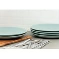 thumbnail image 2 of 10 Strawberry Street Wazee Matte 10.5" Coupe Stoneware Dinner Plate, Set of 6, Mineral Blue, 2 of 4