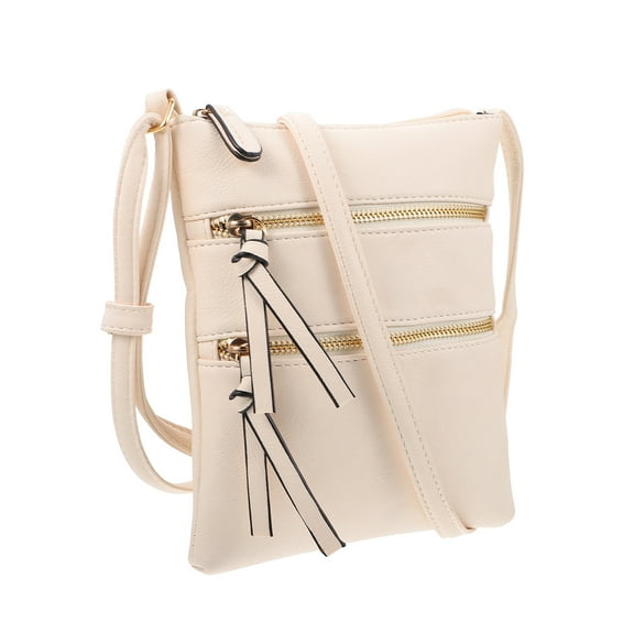 Zehuanyu Crossbody Bag Small Clutch Purse Bum Bags for Women Women's Miss Beige