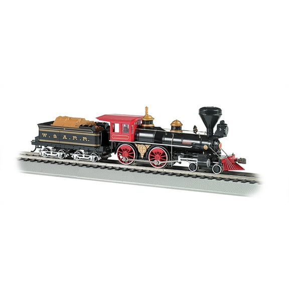 Bachmann - 4-4-0 Wood Tender w/Sound & DCC -- Western & Atlantic - HO