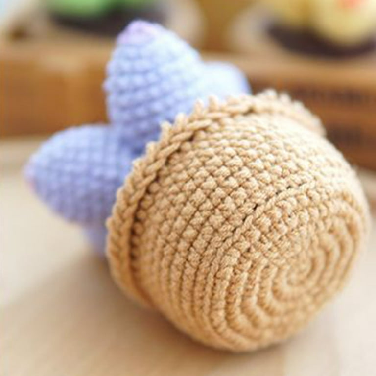  Yarniss Crochet Animal Kit for Caterpillars, Crochet Kit for  Beginners with Instruction, Learn to Crochet Kit