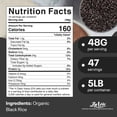 thumbnail image 3 of Jai Ho Certified Organic Black Rice 5 LB - Gluten Free, Vegan, Non-GMO - Resealable Zip Lock Pouch (Black Rice), 3 of 9