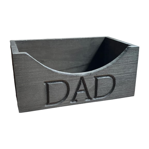 Siruishop Boîte Porte-Chapeau de Papa de Présentoir de Chapeaux pour Garçons pour Mari Papa Action de Grâce Gris