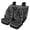 Black Damask, variant on Pzuqiu Lips Heart Car Seat Covers Full Set Easy to Install Seat Covers for Cars Interior 3 Pieces Front and Rear Seat Cover Set Fit for Sedans Trucks