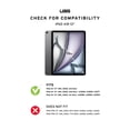 thumbnail image 2 of UAG iPad Air 13" Case (1st-3nd Gen 2024-2026) M4/M3 - Rugged Folio Protective Cover with Multi-Angle Adjustable Stand and Pencil Holder Plyo LT Ice/Black, 2 of 9