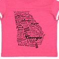 thumbnail image 4 of Inktastic Georgia State Word Salad Boys or Girls Toddler T-Shirt, 4 of 5