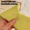 thumbnail image 6 of Topukaiba Cotton Sleep Eye Mask, Blackout Light Blocking for Side Sleepers, Quiet Soft Adjustable Strap, 26.77"x4.92" Travel Nap Mask, Suitable for Work Nap and Yoga,Beige,4.9x26.7in, 6 of 6