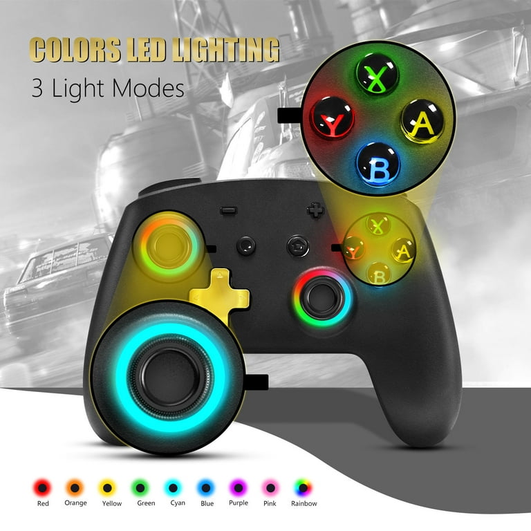 Wireless HD-7200 Cool Light-Switch Wireless Controller for Nintendo Switch