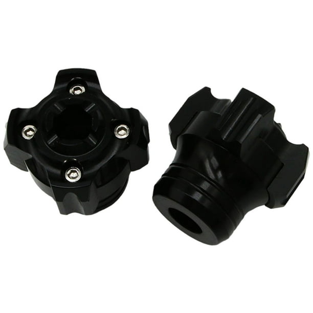 2 deslizadores de horquilla delantera compatibles con Honda PCX125, PCX150, PCX160 y ADV150 Negro