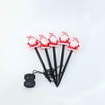 thumbnail image 6 of Solar Christmas Garden Stake Lights, Outdoor Waterproof Solar Santa Claus Stake Christmas Pathway Lights for Garden Decorations Lawn Pathway Patio, 6 of 6