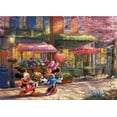 thumbnail image 3 of Ceaco 1000 Piece Mickey and Minnie Sweetheart Cafe Interlocking Jigsaw Puzzle, 3 of 5