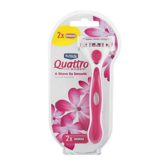 Schick Quattro For Women Razor (includes 2 cartridges)