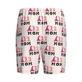thumbnail image 5 of Gaeub Mothers Day Printed Men's Short Pajama Pants, Lightweight Lounge & Sleep Bottoms Keep You Cool - Medium, 5 of 9