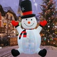 thumbnail image 4 of Jeco CHD-OD036 8 ft. Inflatable Snowman with Rotating Light, 4 of 5