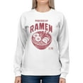 thumbnail image 2 of Powered by Ramen Women's Sweatshirt, 2 of 3
