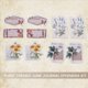 thumbnail image 5 of Juego de 200 piezas de artículos vintage para scrapbooking, diarios, agendas, pegatinas de papel DIY, efímeros y decoupage., 5 of 5