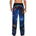 thumbnail image 2 of Bixox Men's Astronaut Patterned Pajama Pants with Pockets Lounge Clothes for Home, 2 of 5