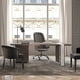 thumbnail image 2 of Italian style minimalist solid wood desk villa designer modern light luxury large office desk My Lux Decor Round, 2 of 12