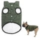 thumbnail image 5 of Chaleco cálido para perros de invierno Ropa clásica y cómoda para perros Chaqueta ligera y suave para cachorros para clima frío Senderismo Deportes de Verde Sunnimix Chaleco para perros, 5 of 7