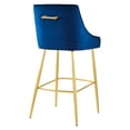 thumbnail image 4 of Discern Performance Velvet Bar Stool, 4 of 7