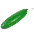 thumbnail image 4 of Simulación de pepino verde Artificial realista modelo de verduras falsas para la decoración de la fiesta de la cocina de la casa del hogar, 4 of 5