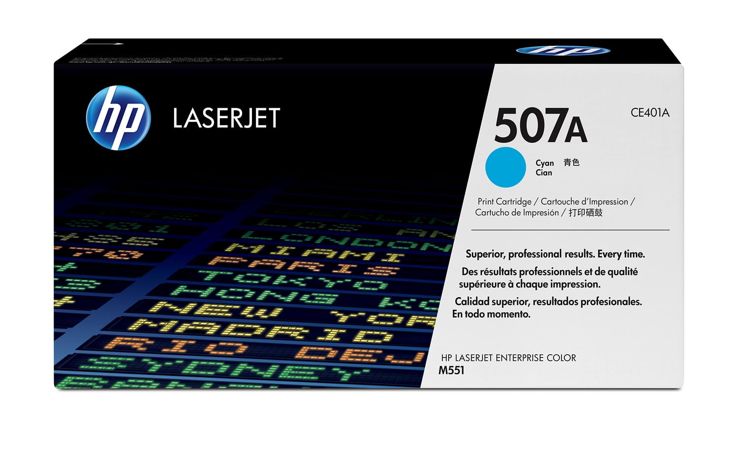 HP 507A (CE401A) Toner Cartridge, Cyan - Walmart.com
