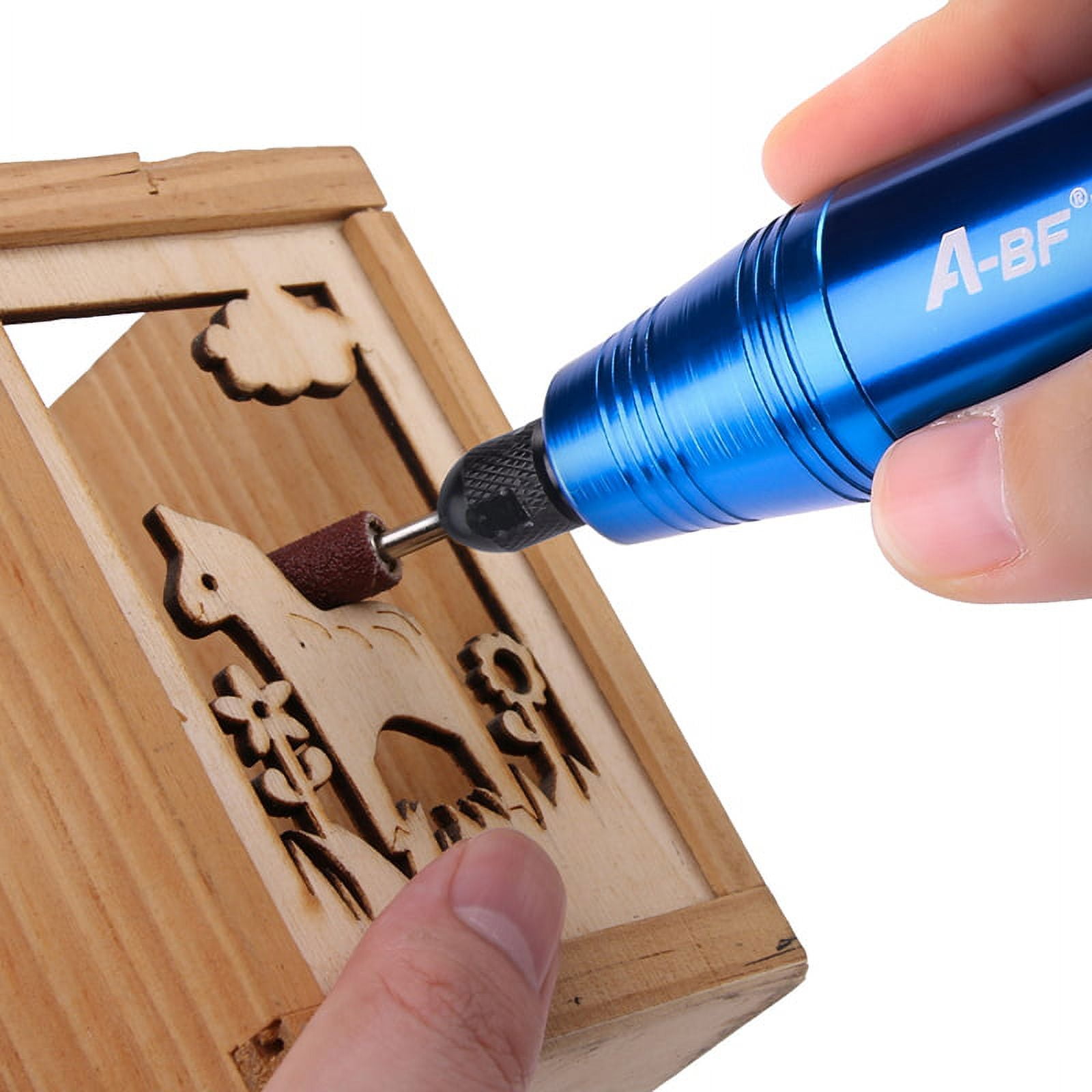 A-BF Mini Cordless Electric Drill Removable Battery Variable Speed Electric Dremel Rotary Tools Kit Engraving Pen Home DIY