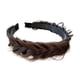 thumbnail image 5 of Diadema para El Cabello, Diadema Ancha, Peinado para El Cabello, Banda para El Cabello Gruesa, Banda para El Cabello para M Marron oscuro, 5 of 8
