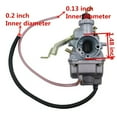 thumbnail image 4 of iFJF DRZ125 Carburetor replacement for 2003-2009 Suzuki DRZ 125 DRZ125L DRZ 125L DR-Z125, 4 of 8