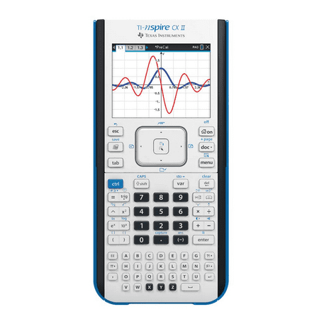 Restored Texas Instruments TI-Nspire CX II Color Graphing Calculator Student Software (Refurbished)