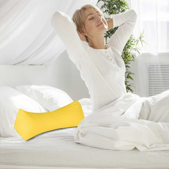 Ftwytp 100% Cotton Buckwheat Cervical Pillow - Neck Pain Relief, Adjustable Support, Ergonomic Design for Adults